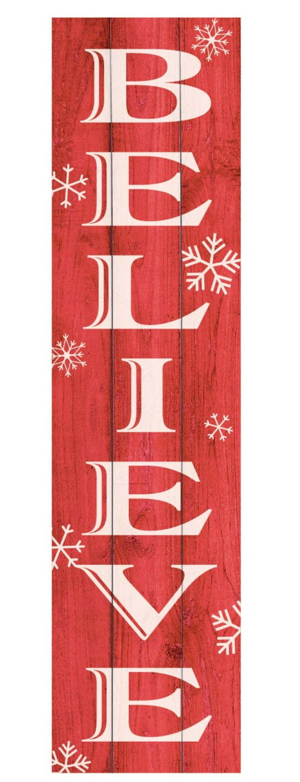 Believe Sign